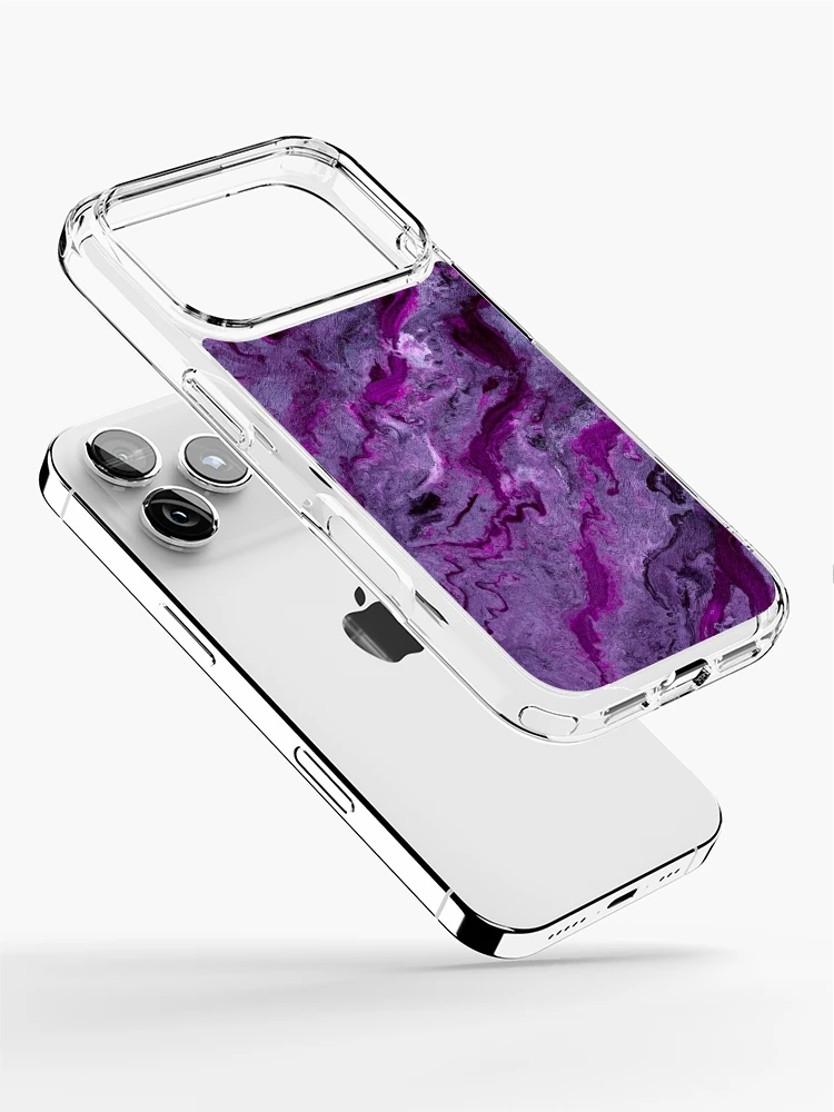 Thumbnail 2 of 5, iPhone Case, Purple Abstract Pattern designed and sold by MyTribePatterns.
