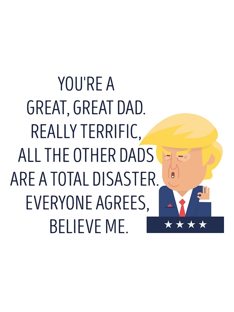 Trump Great Father in Law Tumbler, You Are A Really Great Father