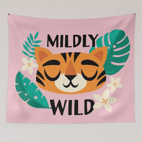 Item preview, Mildly Wild Tiger designed and sold by jsongdesign.