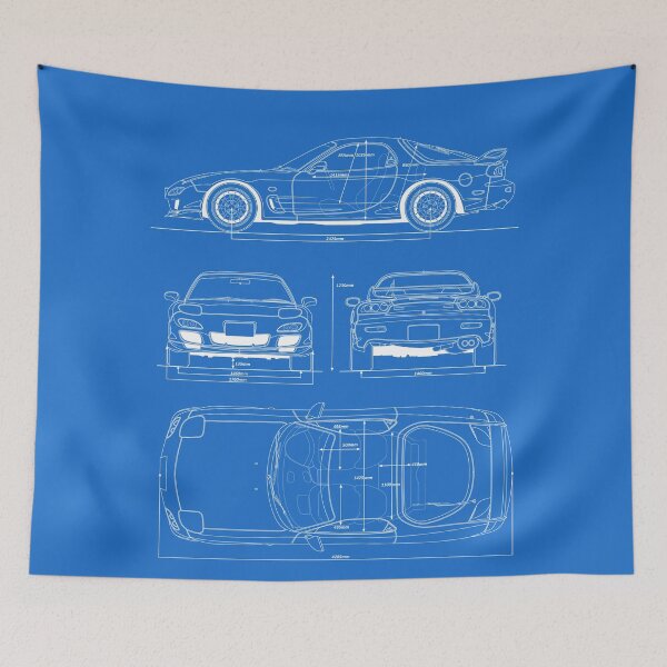 Item preview, RX-7 Blueprint designed and sold by icemanmsc.
