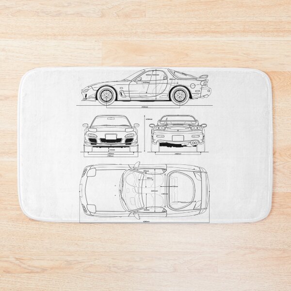 Item preview, RX-7 Blueprint designed and sold by icemanmsc.