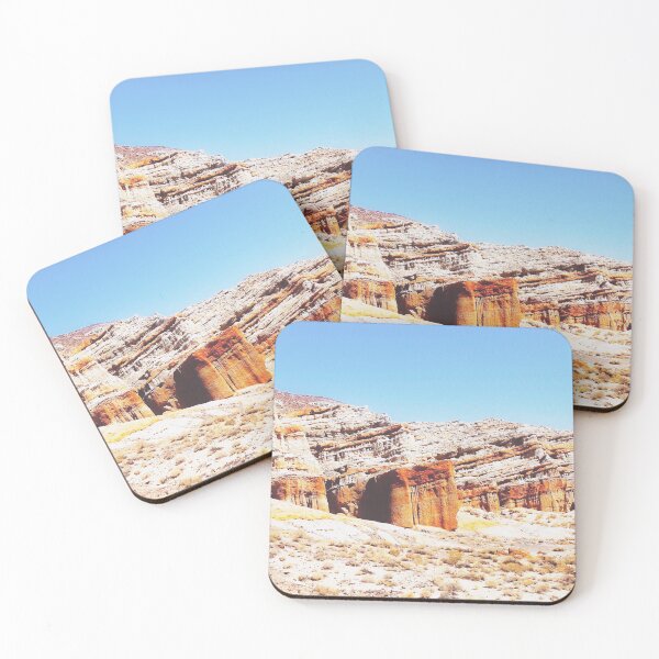 Item preview, sand desert with orange mountain in California, USA with summer blue sky designed and sold by Mrvell.