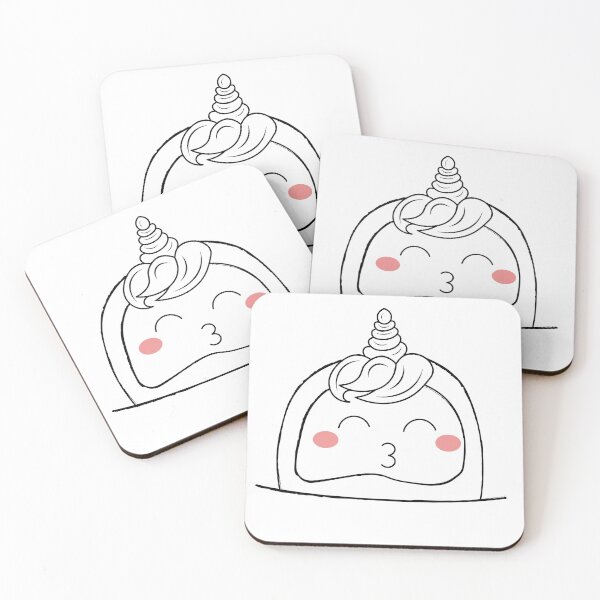 Item preview, Kawaii Doodle | Face | unicorn designed and sold by Tim Münnig.