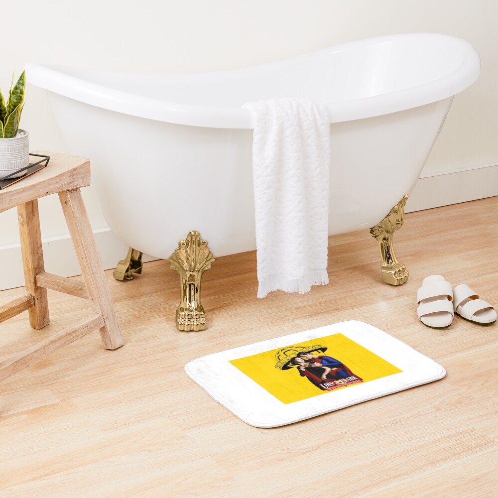 Vista previa del artículo con la obra «Alfombra de baño», diseñado y vendido por DCGStore.