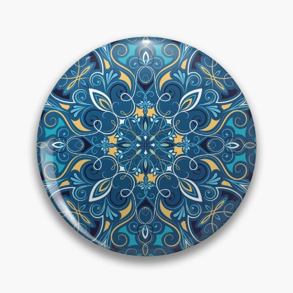 Item preview, Floral mandala tile designed and sold by Ewandelvirh.