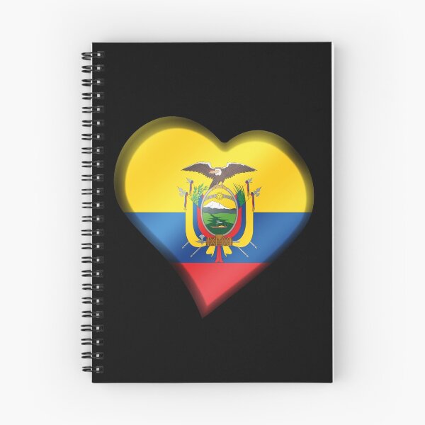 Item preview, Ecuadorian Flag - Ecuador - Heart designed and sold by Graphix.