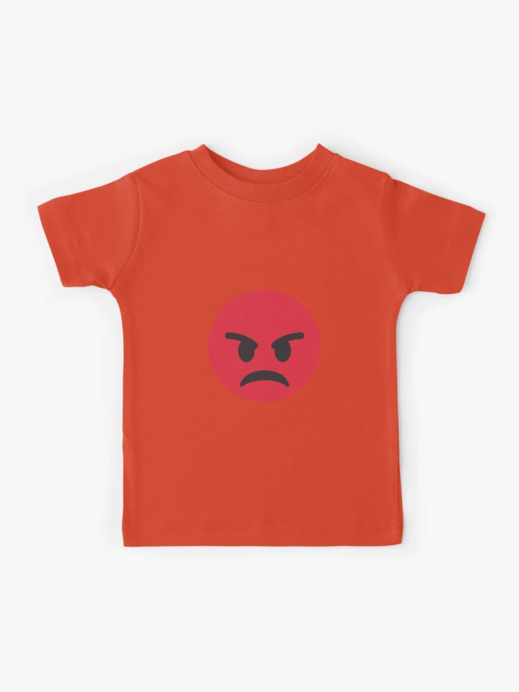 AB T-Shirt - Red Angry Face