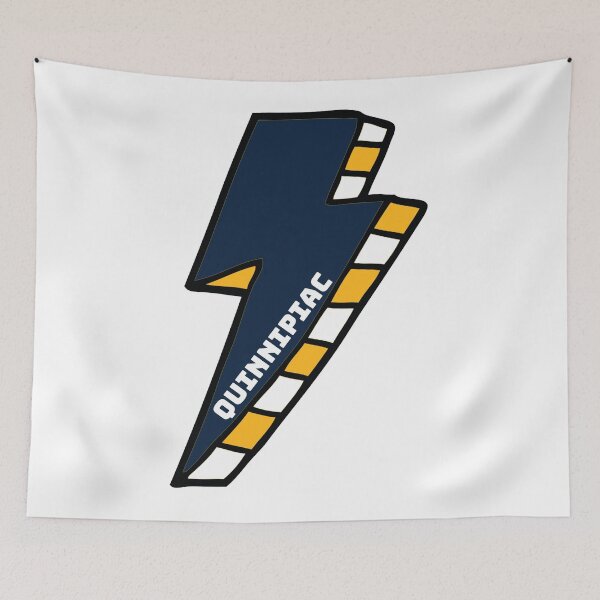 Item preview, Quinnipiac University Lightning Bolt designed and sold by kkosmicki.