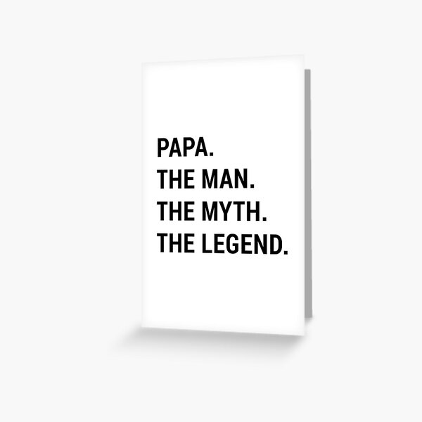 Father's day funny dad gift Greeting Card