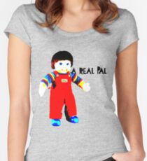 My Buddy, A Real Pal Women's Fitted Scoop T-Shirt