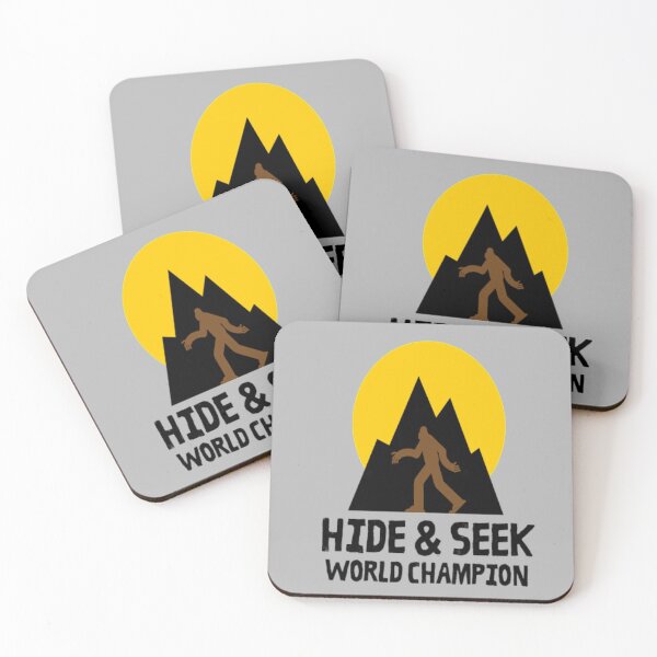 Item preview, Hide And Seek World Champion Bigfoot designed and sold by CatMonkStudios.