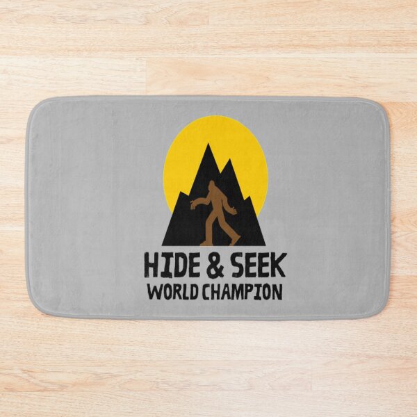 Item preview, Hide And Seek World Champion Bigfoot designed and sold by CatMonkStudios.