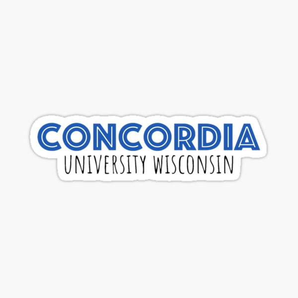 Concordia University Wisconsin Sticker