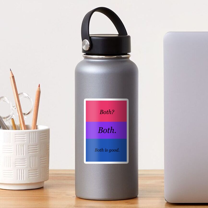 "Both? Both. Both is good. The road to El Dorado - bi pride quote