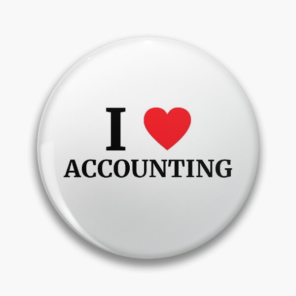 Item preview, I Love Accounting Heart  designed and sold by Vanover Designs.