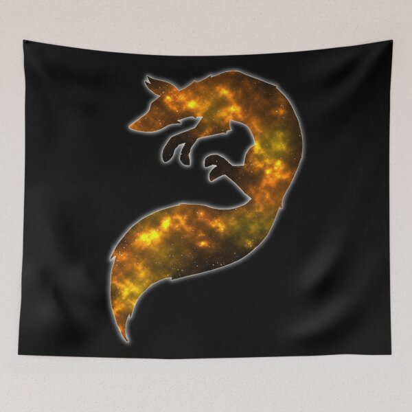 Item preview, Always Fox - Galaxy - Orange designed and sold by Katrina Montgomery.