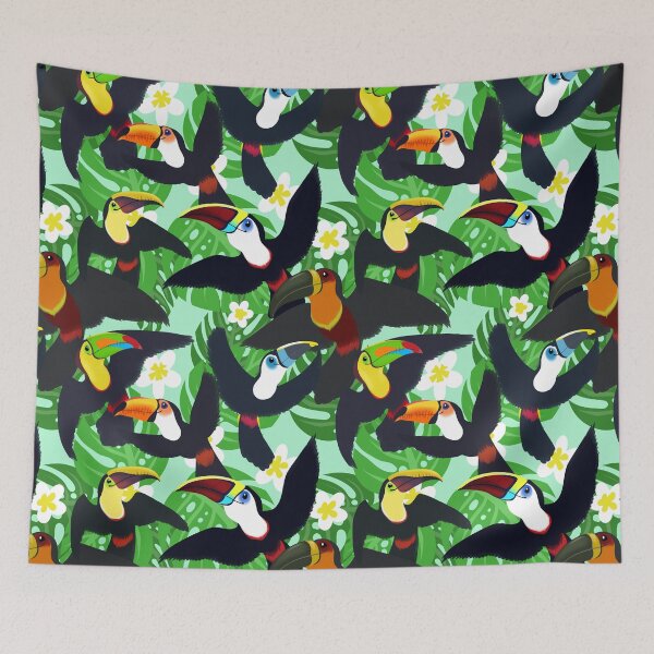 Item preview, Toucans Everywhere designed and sold by TygerArtz.