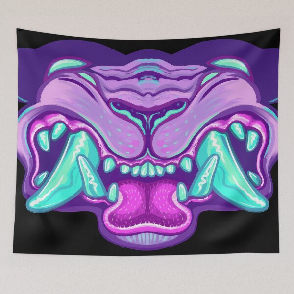 Item preview, Gummy Bear Monster - black background version designed and sold by hollowedskin.