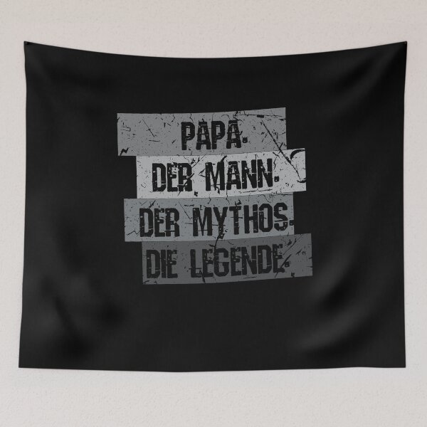 Item preview, Papa The Man The Myth The Legend Dad designed and sold by MooonTees.