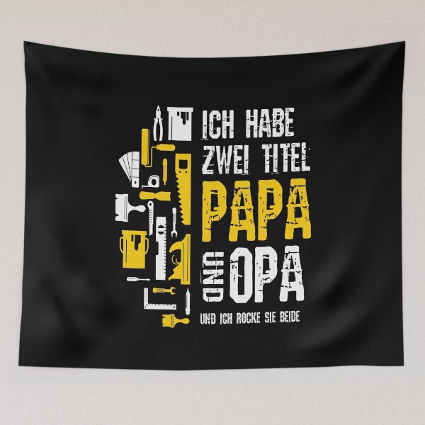 Item preview, Two Titles Dad And Grandpa Father's Day designed and sold by MooonTees.