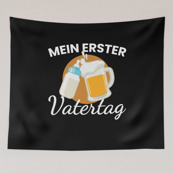 Item preview, My First Father's Day Father Beer Baby designed and sold by MooonTees.