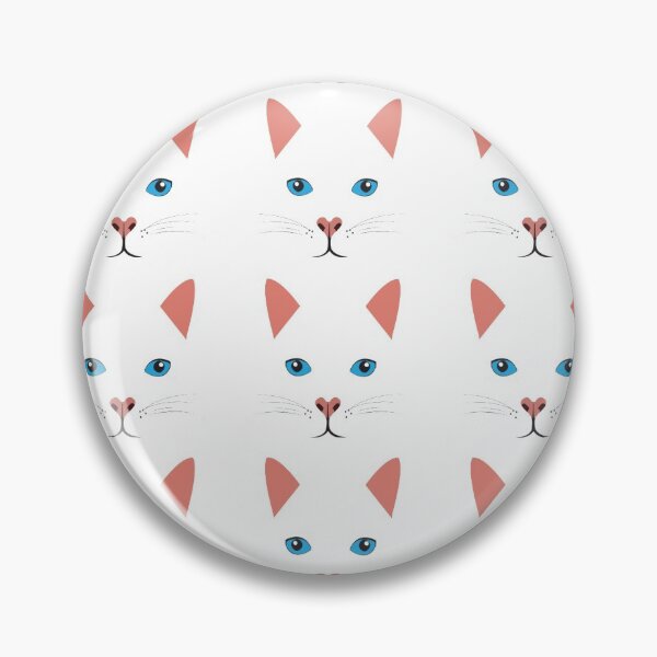 Item preview, turkish angora cat face mask gift for friend who loves cats designed and sold by alaechamlal.
