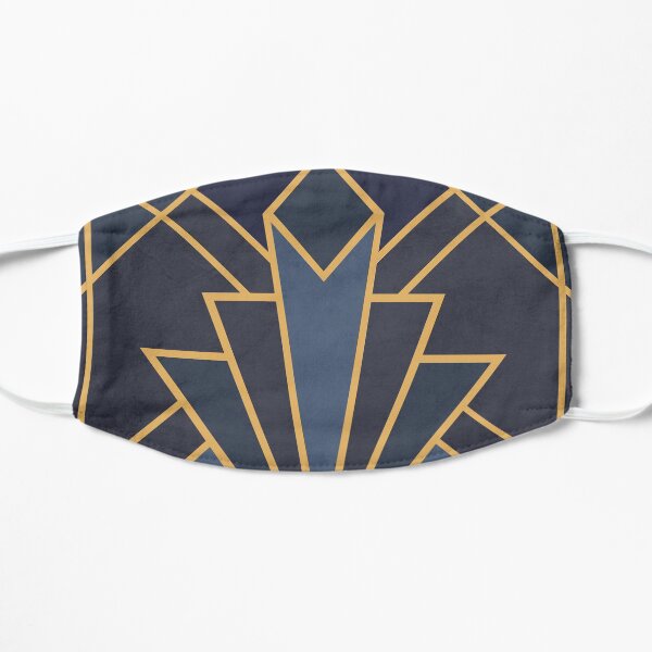Art Deco inspiration Flat Mask