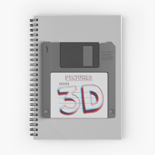 Item preview, 3D Pictures Floppy Disk - Raw Catz designed and sold by RawCatz.