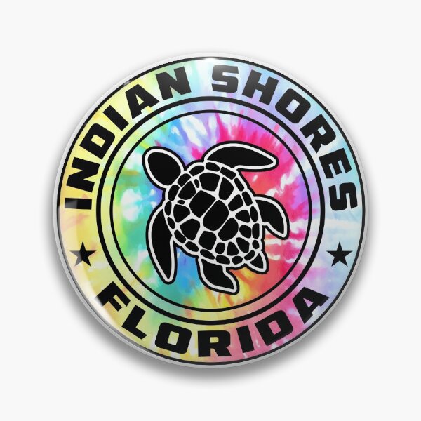 Artikelvorschau, Indian Shores Beach Florida Meeresschildkröte FL entworfen und verkauft von DESTINATIONS DECAL.