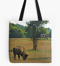 "Wrong Side of the Fence".... Tote Bag