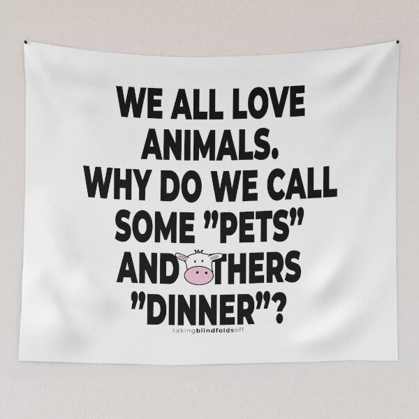 Item preview, Vegan Activist Graphics #takingblindfoldsoff 30 v2 designed and sold by blindfoldsoff.