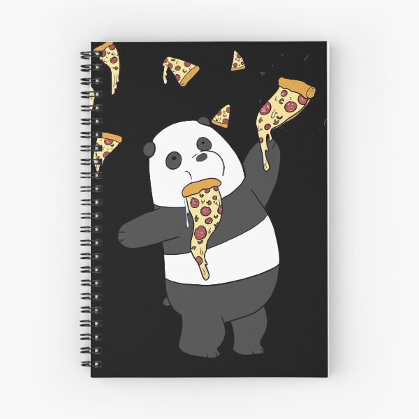 Item preview, We Bare Bears Panda Eats Pizza designed and sold by AbigailAliR.