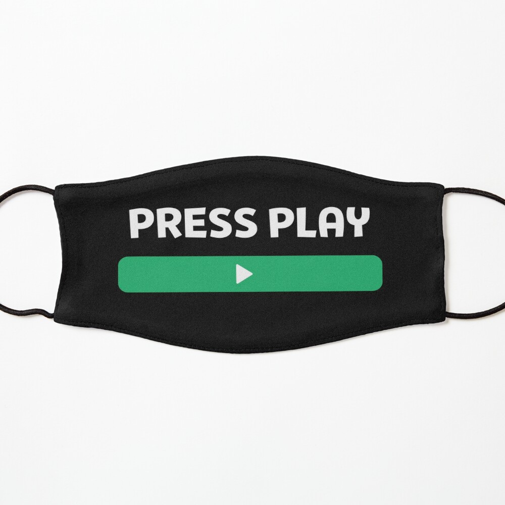Press Play Button Sticker for Sale by Theresthisthing