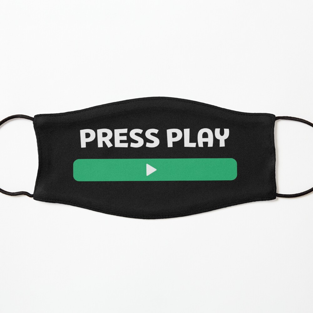 Press Play Button Sticker for Sale by Theresthisthing