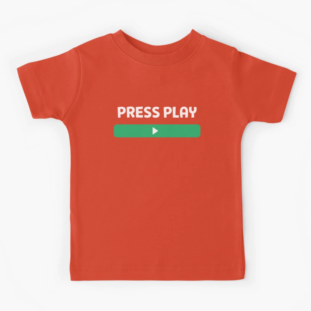 Press Play Button Essential T-Shirt for Sale by Theresthisthing