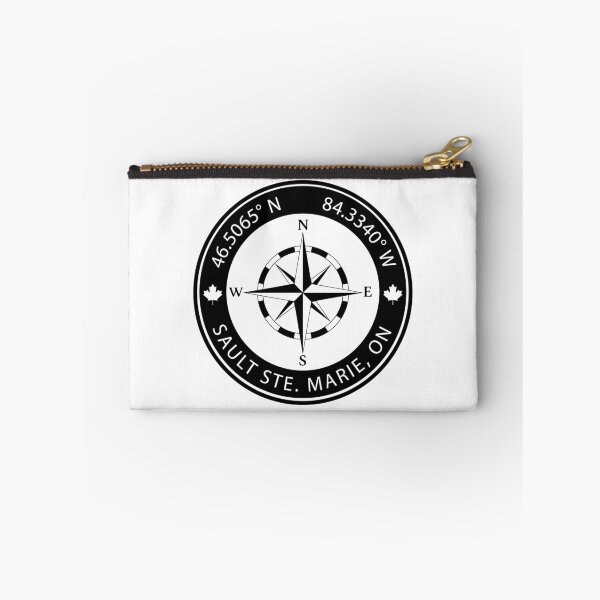 Item preview, Sault Ste. Marie, Ontario, Canada Geographical Coordinates designed and sold by TeeOhGraphics.