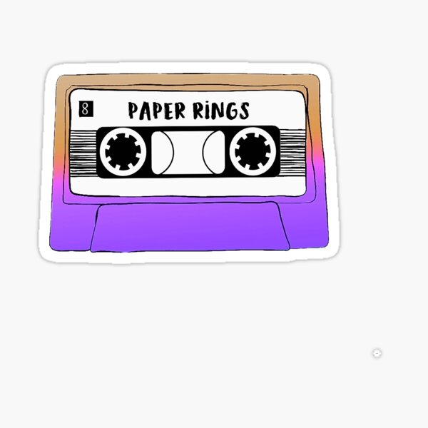 "Paper Rings" Sticker for Sale by Chloe908090 Redbubble