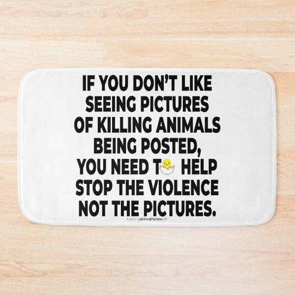 Item preview, Vegan Activist Graphics #takingblindfoldsoff 31 v2 designed and sold by blindfoldsoff.