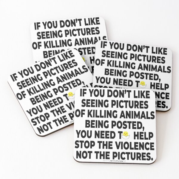 Item preview, Vegan Activist Graphics #takingblindfoldsoff 31 v2 designed and sold by blindfoldsoff.