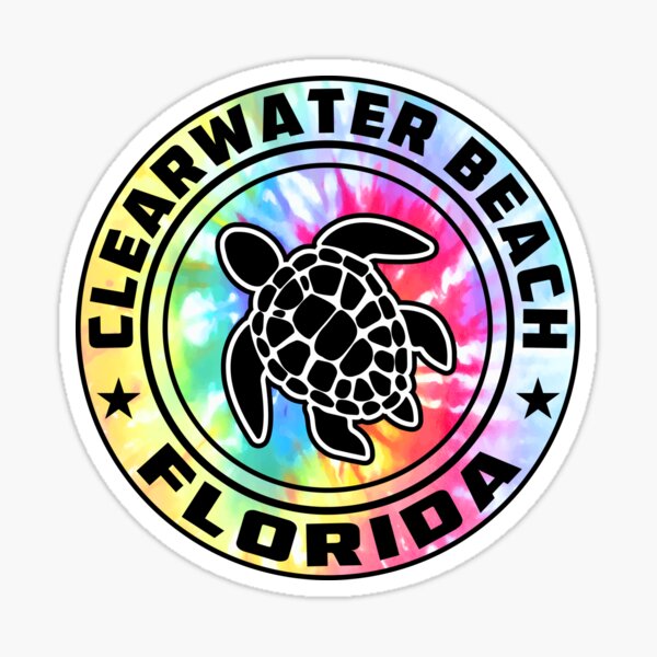 Item preview, Clearwater Beach Florida Sea Turtle FL designed and sold by DESTINATIONS DECAL.