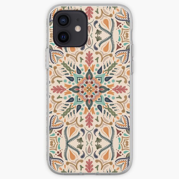 Hacienda mandala Funda blanda para iPhone