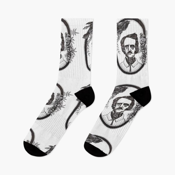 Item preview, Edgar Allan Poe Illustration by Ash Claise designed and sold by Fern Claise.