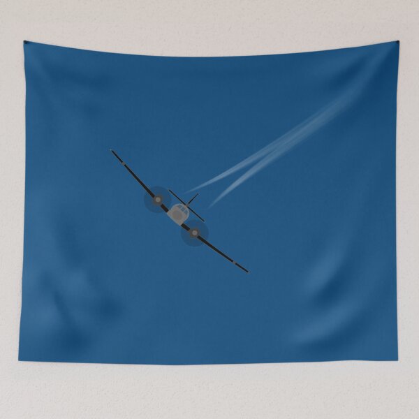 Item preview, Metroliner airplane with contrails designed and sold by map985.