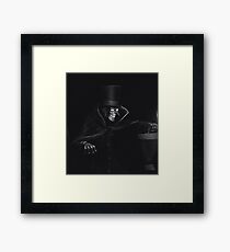 Hatbox Ghost Framed Print