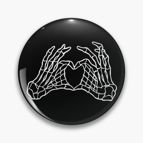 Item preview, Skeleton Heart Hands - Dark designed and sold by BigLeeBrink.