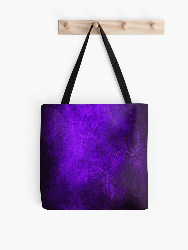 Dark purple best sale tote bag