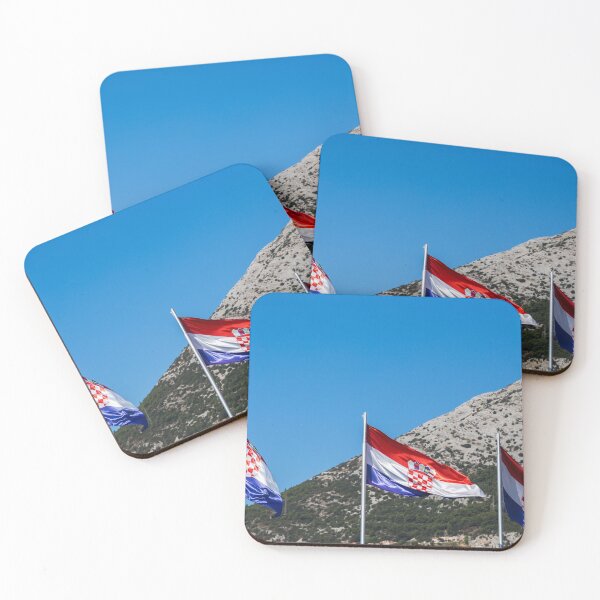 Item preview, Croatian flags in front of Sveti Ilija designed and sold by wellsie82.