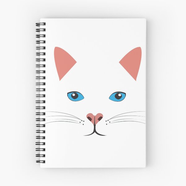 Item preview, Ailurophile turkish angora cat face mask gift for  who loves cats designed and sold by alaechamlal.