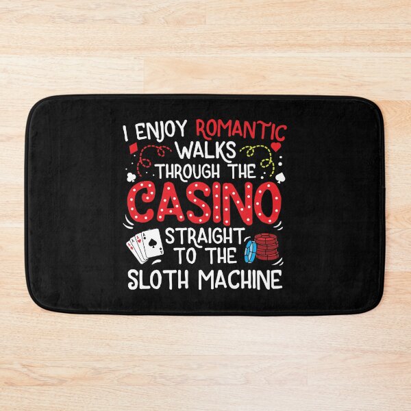 Item preview, Sloth Machine Casino Walks Gambling Gambler Gift designed and sold by haselshirt.