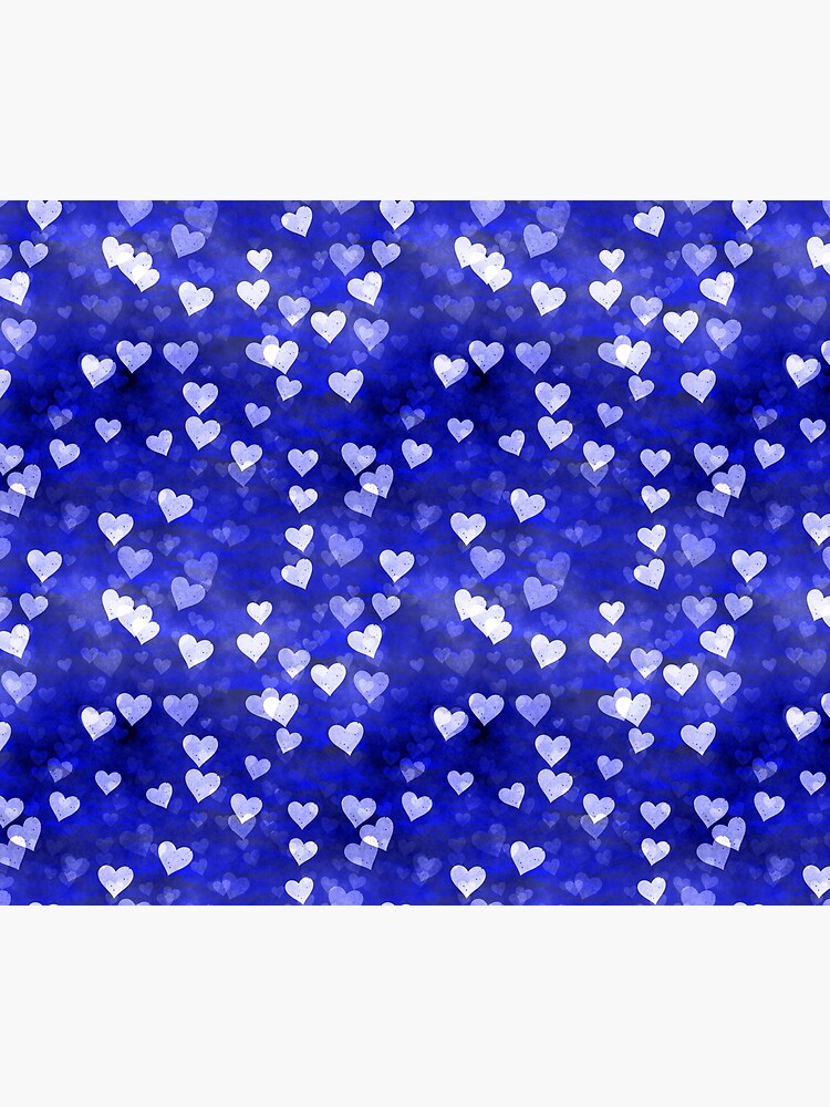Hearts,blue and white by starchim01